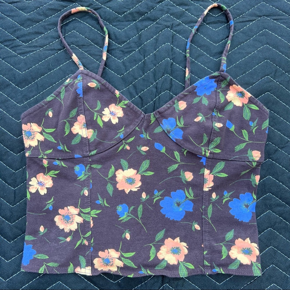 Floral Urban Outfitters Crop Top